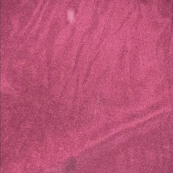 STAUD Deep Burgundy Long Sleeve Dress - Picture 3 of 5